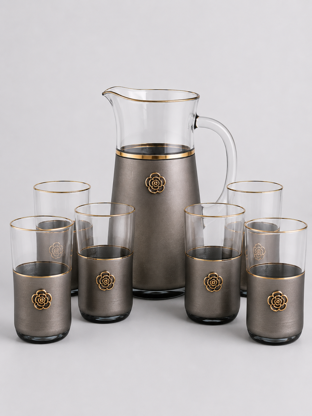 Luxury 7 PCS Glass Water Set