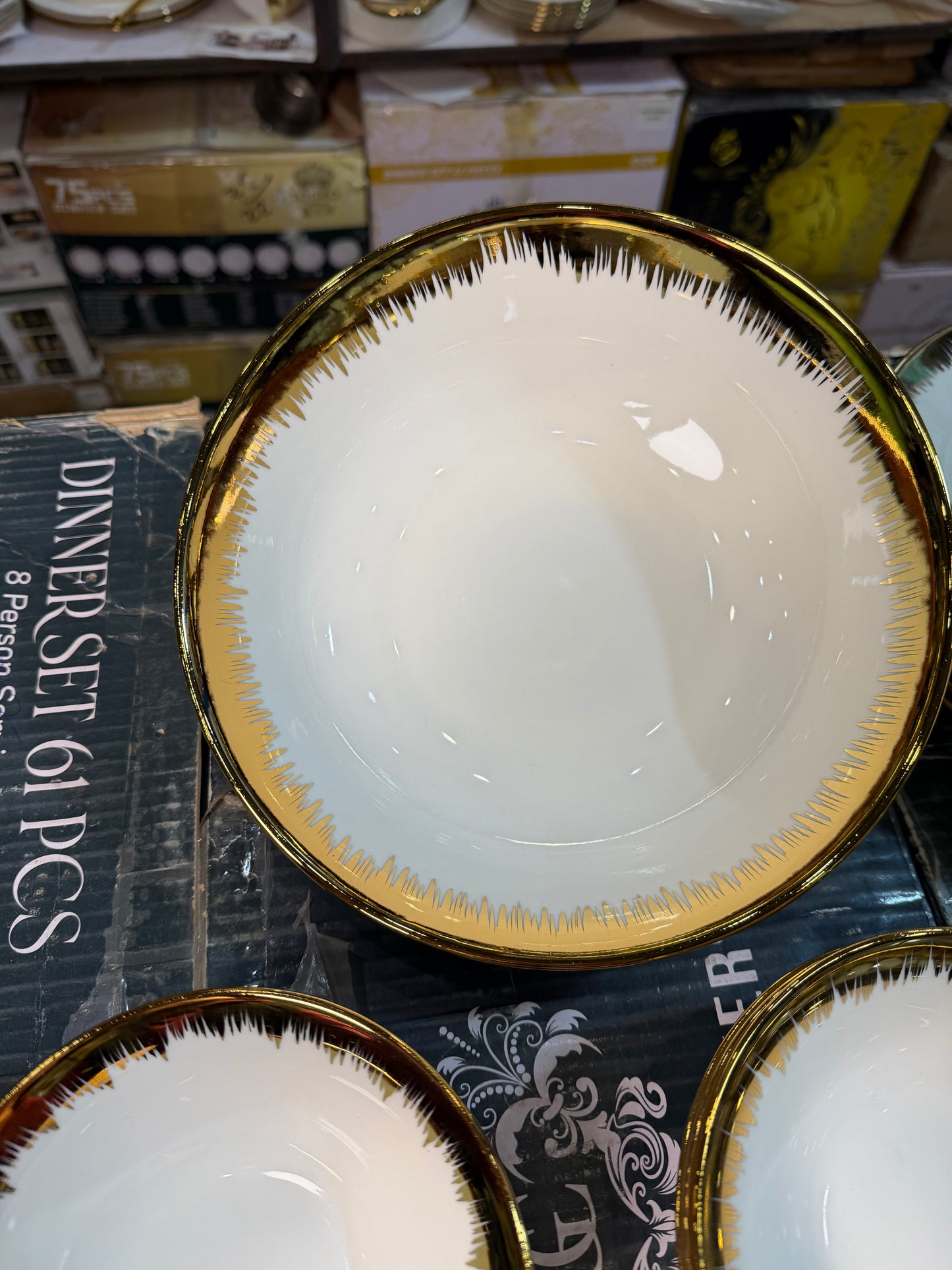 Golden Fine Bone dinnerset - 20 pcs