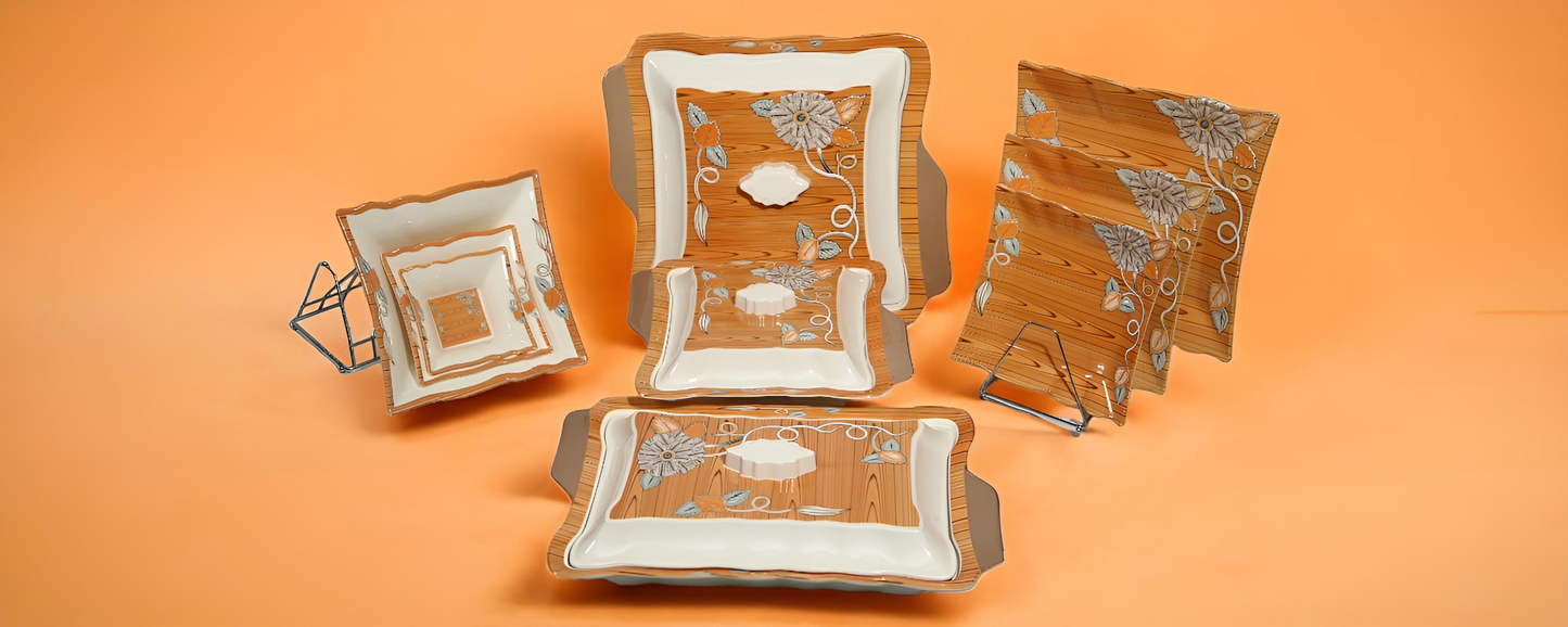 The luxury OS 72 piece dinnerset