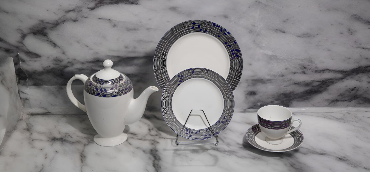 Tea set 24 pieces