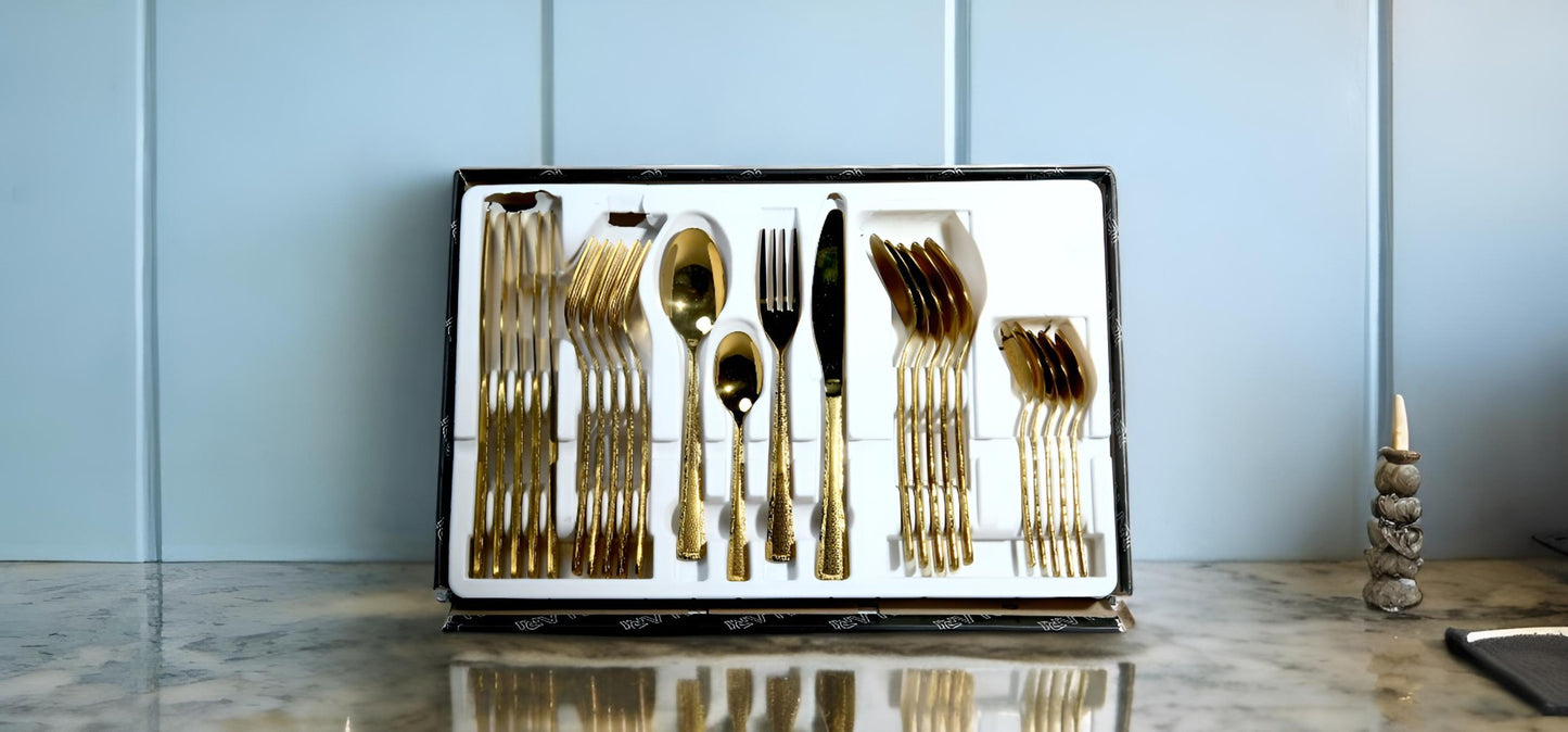 New Golden Cuttlery.