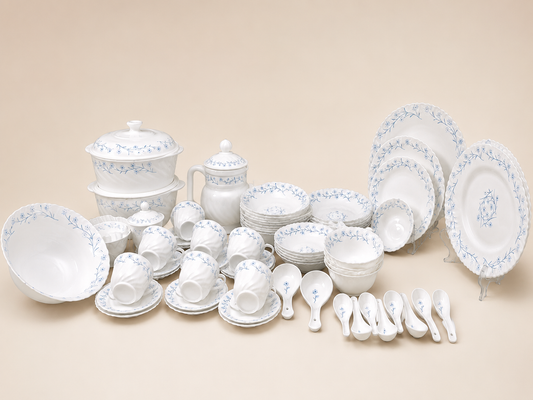 Royal Marble 72 PCS Dinner Set – 8 Person Serving
