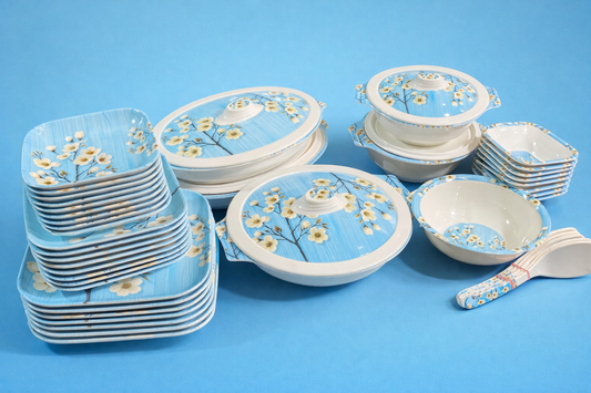 FamilyServe 48 PCs Melamine Dinner Set