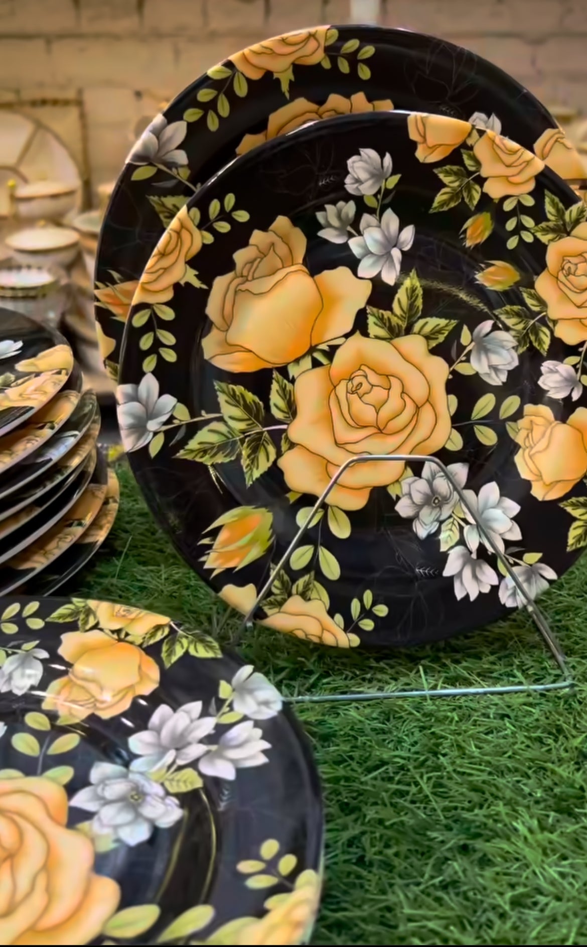 Special dinnerset 72 pieces box packed Full sheet paper with gift.